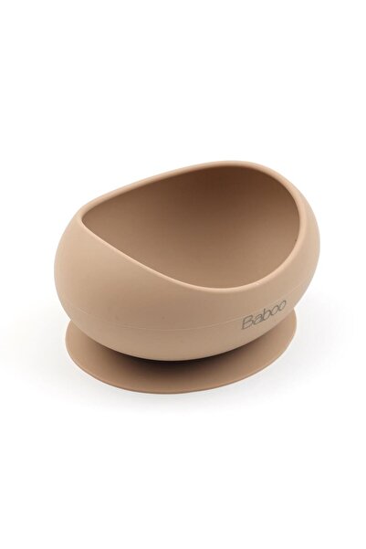 Baboo Silikon Vakumlu Bebek Kase Bej