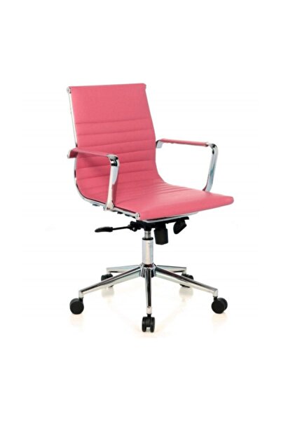 Aykan Ofis Riva Pembe Çalışma Koltuğu – Ergonomik Tasarım