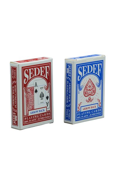 Sedef JUMBO POKER Playing Card 100% plastic