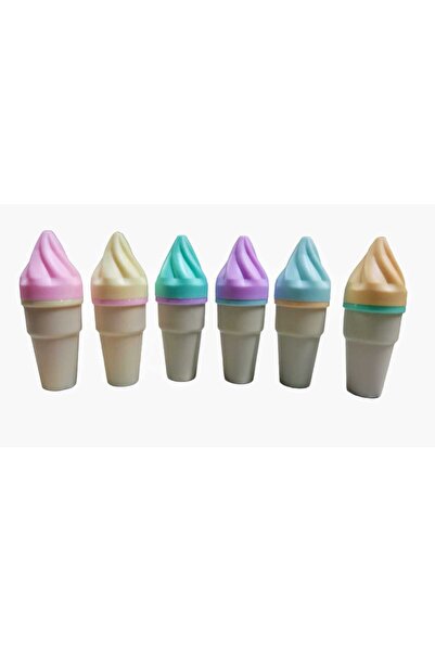 izmir yazici servis Kornet Dondurma Figürlü Pastel Mini Dondurma Fosforlu Kal...