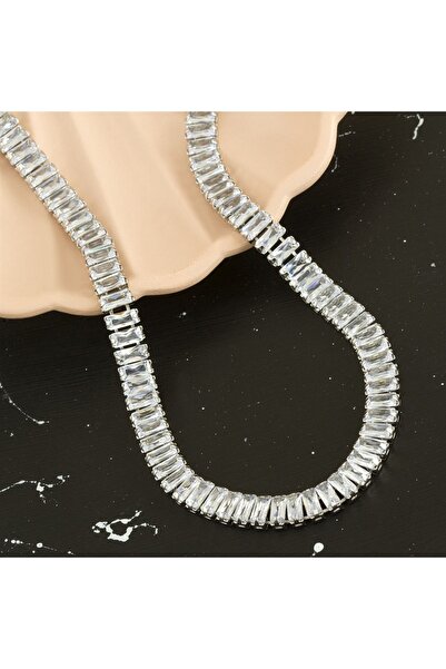 XUPING JEWELRY Döküm Suyolu Zirkonya Çelik Kolye