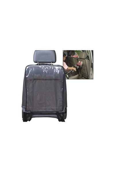 Özlem Toys Rubberized Transparent Auto Car Seat Back Protective Cover (2 Pieces)