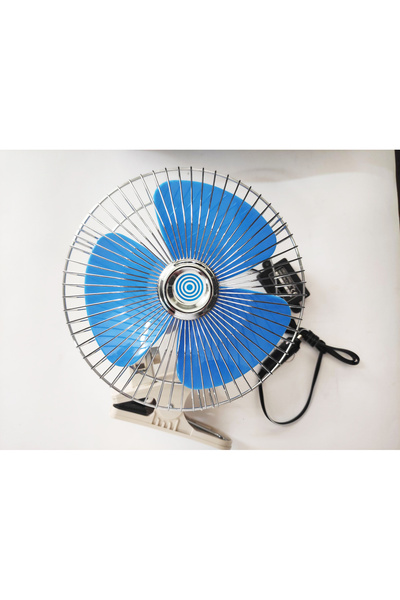 REPLAX Oto Vantilatör 24 Volt 8 Inç Mandallı Çakmaklık Girişli 6400401
