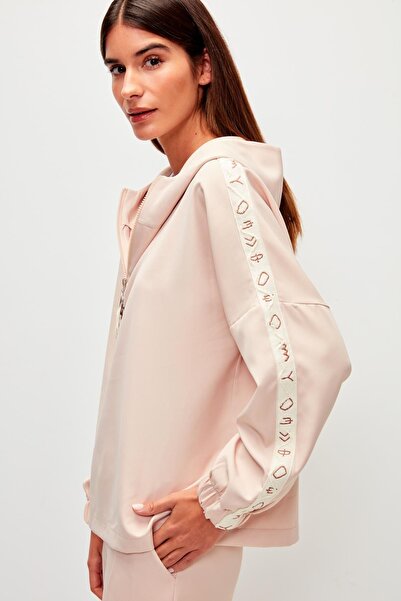 Muni Muni ADR Stripe Detailed Tracksuit Set - Powder