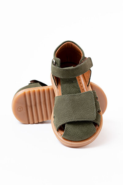 p papuccum ortopedi çocuk ayakkabıları Genuine Leather Baby Orthopedic Sandals - İlkadım