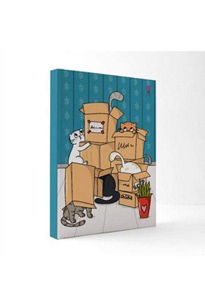 Thinkbook Σκληρό εξώφυλλο Shushu Gamma Cats - Διαχρονικό και χωρίς γραμμή σημειωματάριο Melimelek