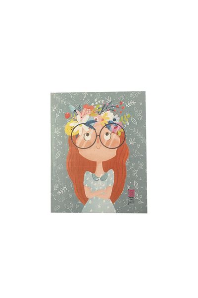 Thinkbook Seria Florist Minnak - Caiet Necăptusit Pagină Color 14x11 Cm
