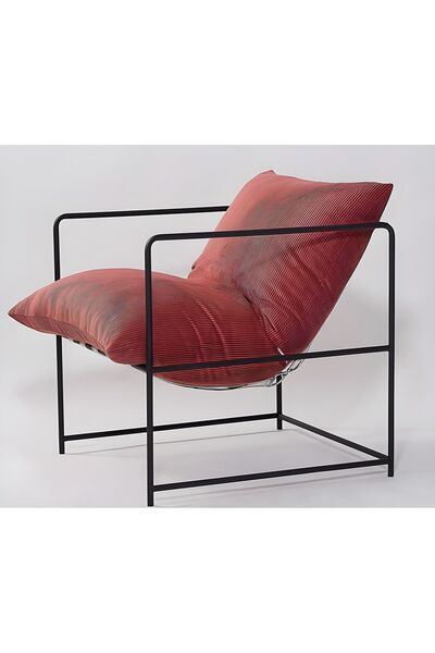 sohomanje Cube Metal Fitilli Kadife Berjer