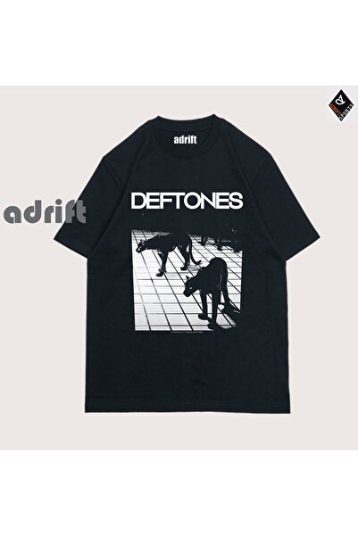 Adrift Y2K Unisex Harajuka Deftones Unisex Oversize Kalıp Tişört