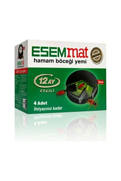 Esemmat Hamam Böceği Yemi 12 Ay Etkili Set 2 li