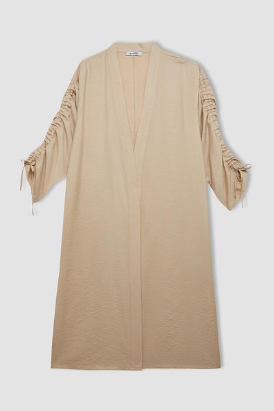DeFacto Langärmliger Kimono mit entspannter Passform und Chief-Kragen - C9690AX24SM