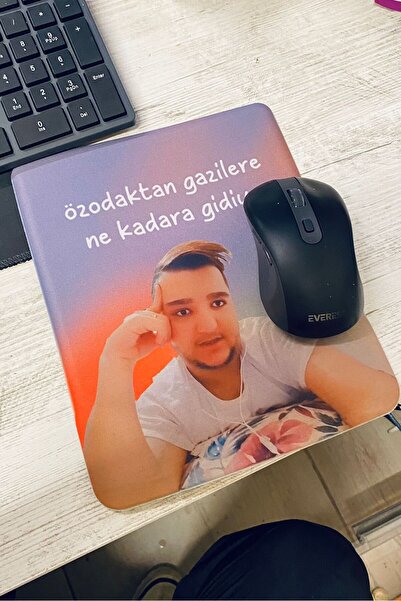 Namgo Şehmus Özodaktan Gazilere Nagıl Nugıl Bilek Destekli Mouse Pad