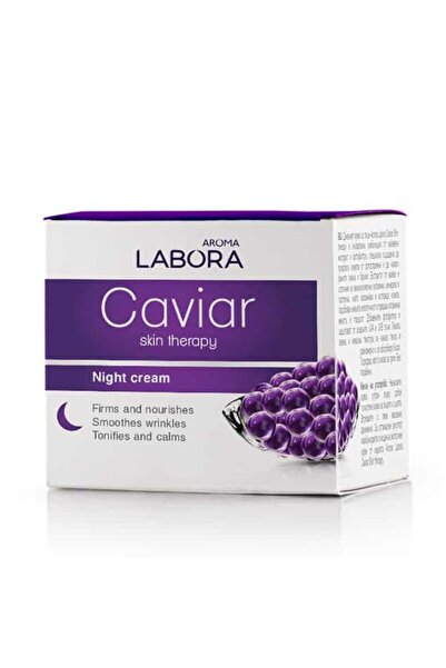 Aroma LABORA CAVIAR Cilt Terapisi Gece Yüz Kremi 50 ml