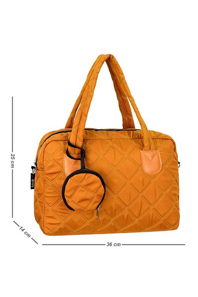 MUBO Comfortable Quilted Shoulder Bag for Women - Sports and Casual Style Solid