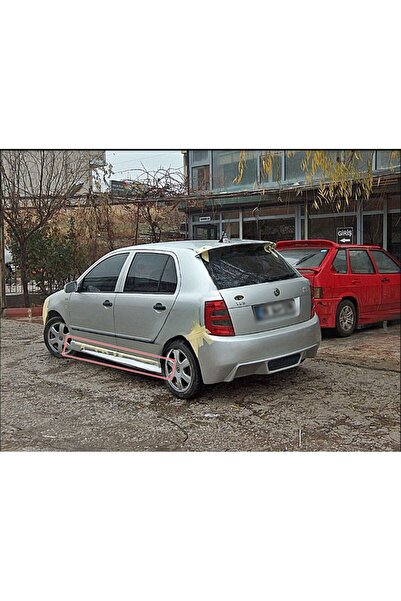 OTOSPORT Skoda Fabia Marşpiyel Sağ Sol Takım Fiberglass Boyasız