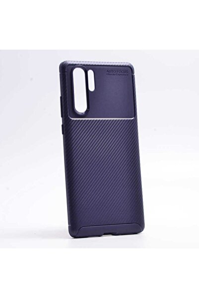halkhouse Huawei P30 Pro Kılıf Negro Silikon Karbon İz Yapmaz Kapak