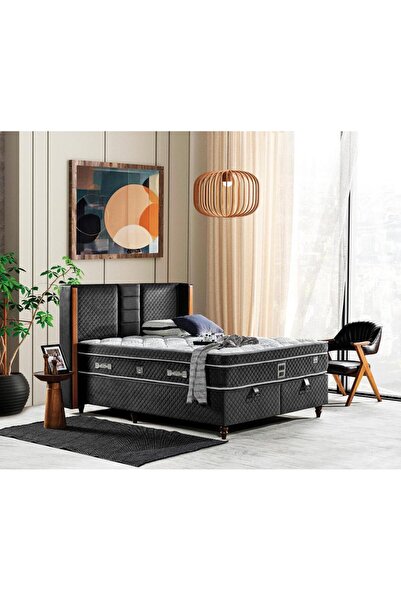 Mobilya Dükkanım Bera 180X200 Çift Kişilik Yatak, Baza, Başlık Seti EY2004