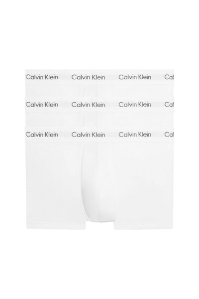 Calvin Klein 3p Low Rise Trunk Erkek 3'lü Boxer
