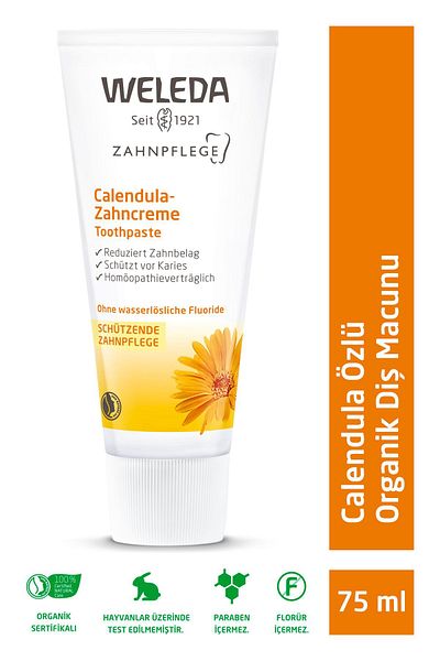 Weleda Calendula Extract Organic Toothpaste 75ml