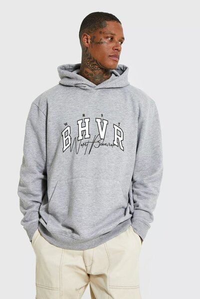 LAND MODA Hanorac cu glugă BHVR imprimat SEYAH