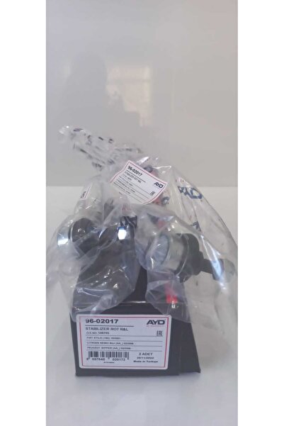 AYD 02017 Viraj Demir Askı Rotu Ön Sağ ve Sol/Z ROT/2 ADET TAKIM/FİAT LİNEA/P...