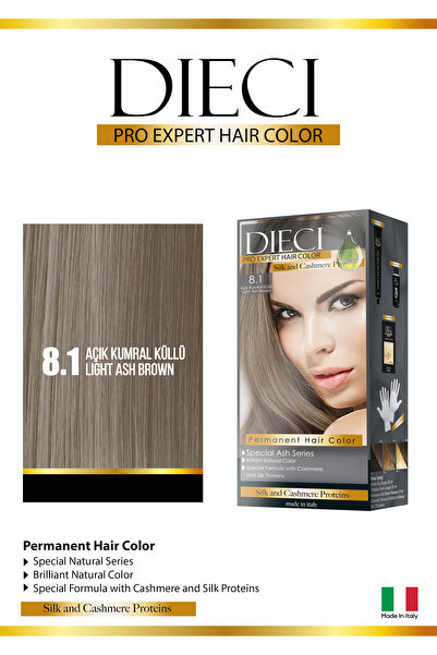Dieci Eko Kit Saç Boyası 8.1