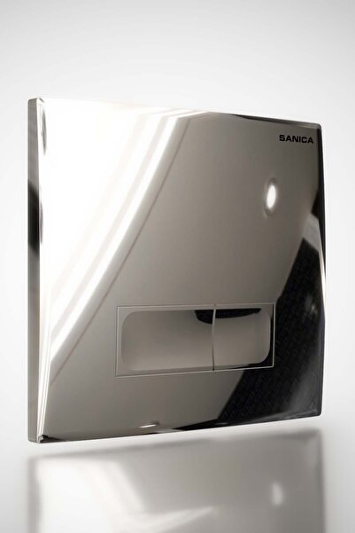 Sanica Rezervuar Panel Takımı P04 Parlak Krom Boyalı 21 X 18 Cm