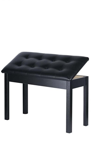 PUANDORG S95 Piyano Taburesi Ahşap Sandıklı DERİ