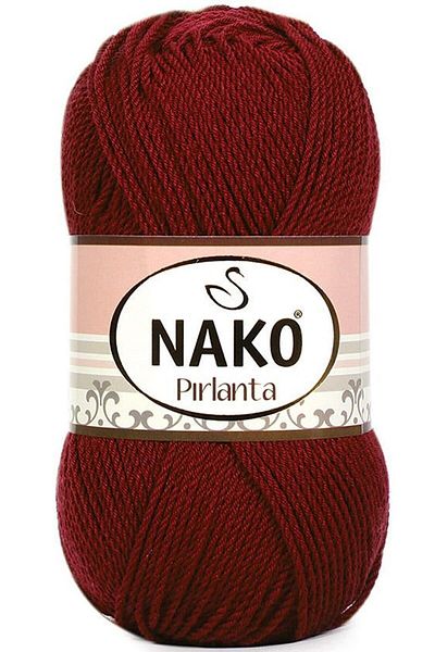 NAKO Πλεκτό χειρός Dark Red Diamond Amigurumi - 1175