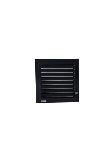 SİMGE MENFEZ 45x45 Anthracite Bathroom-WC Ventilation Vent