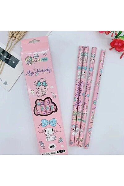 SANRIO MyMelody HB Kurşun Kalem 12'li Paket
