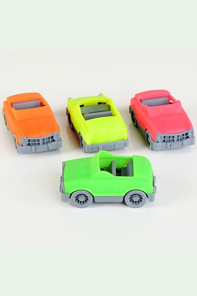 ATAY TOYS لعبة سيارة ميني سي سي سي كابريو نيون 12 قطعة