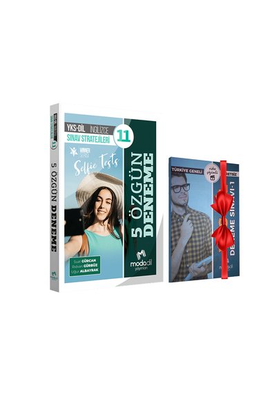 Modadil Yayınları Modadil YKS-Dil YDT 5 Özgün Deneme + YDT TG Deneme Sınavı