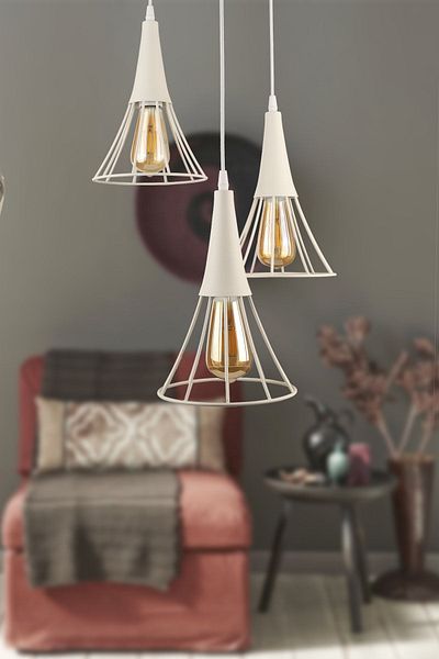 Begüsa Havana 3-Piece Chandelier White