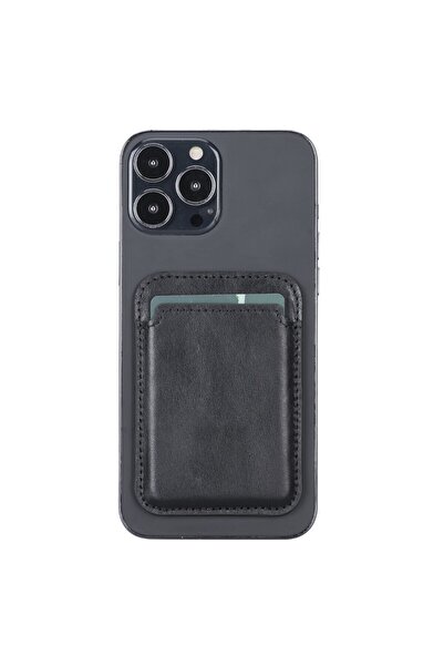 Lev Leather Mıknatıslı Hakiki Deri Kredi Kartlık, Magsafe Cüzdan, Tüm Magsafe...