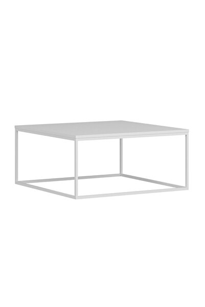 Minar Loni Orta Sehpa Beyaz (beyaz Ayaklı)