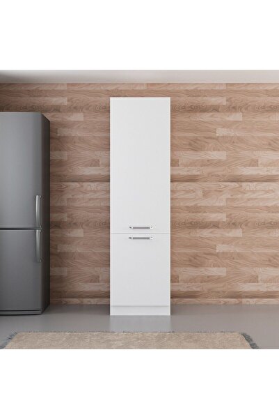 Minar 60 cm Mutfak Boy Dolabı Beyaz D60-b1