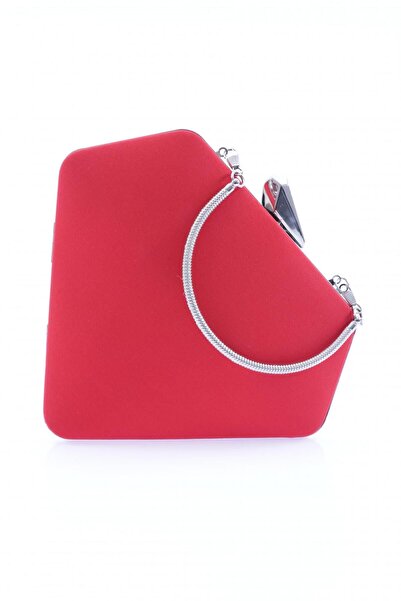 DGN Pochetă portofoliu rochie de seară pentru femei Saraa Red 3333152