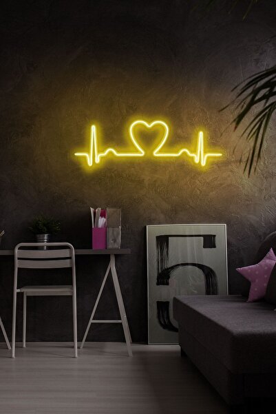 neon graph - Love - Led Dekoratif Duvar Aydınlatması Neon Duvar Yazısı Sihirl...