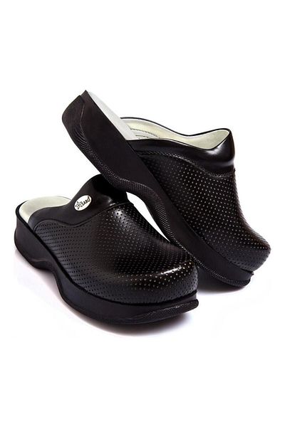 Zenith Sabo Classic Model Unisex Orthopedic Sabo Doctor Nurse Hospital Slippers Black