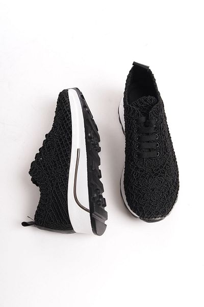 Shoesers Pantofi sport de vară, cu design special tricotat, cu talpă groasă