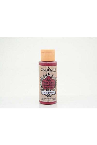 Cadence Style Mat Kumaş Boyası - 638 Bordo 59ml