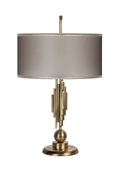 Vinner Marche Mka-01 Eskitme Mat Gold Metal Abajur - Krom Orego