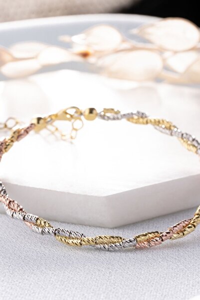 Silvano Jewelry 925 Ayar Gümüş Dorika Bileklik