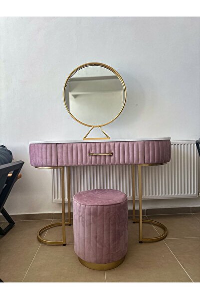 larissa design Makyaj masası puf (aynahariç)