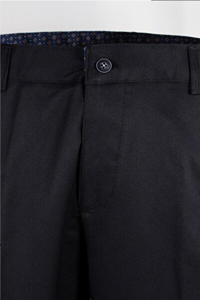 Varetta Men's Black Large Size Linen Classic Armle Pants