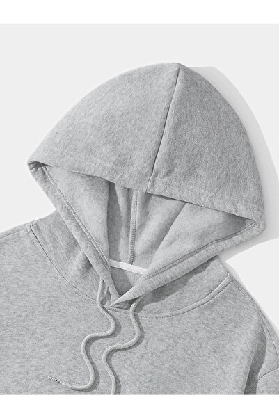 NEW MODA Φούτερ με κουκούλα με στάμπα καρδιάς