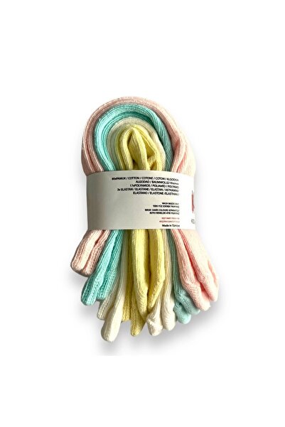 Kukita Set of 4 Candy Non-Slip Sole Socks (Mixed Color)