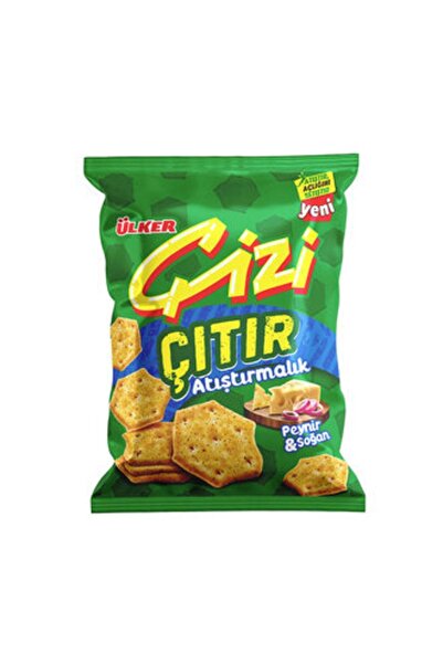 Ülker Çizi Çıtır Peynir&soğan Aromalı Kraker 40g ( 10 Adet )