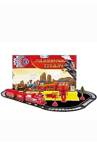 Toys Oyuncak 26 Parça Pilli Passenger Vagonlu Tren Istasyonu